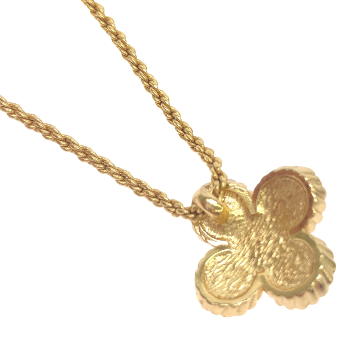 Christian Dior Christian Dior ネックレス ジルコニア フラワー