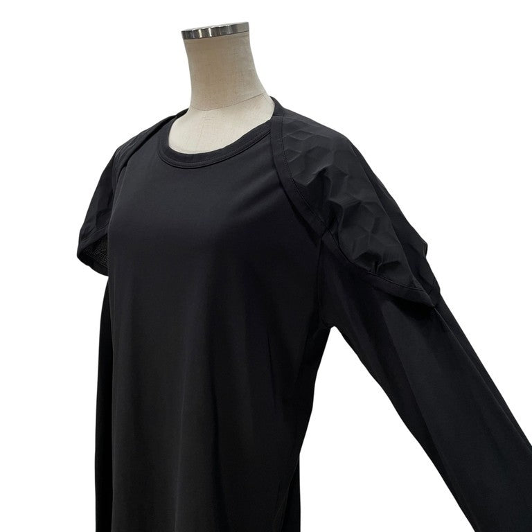 Y-3 17SS M 3D L/S コットン天竺セーラーデティールカットソー タグ付 ショルダーパッチ トップス ワイスリー レディース