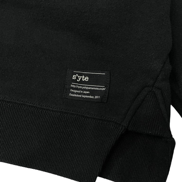 S'YTE Yohji Yamamoto ドルマンスリーブリブスウェットシャツ キモノスリーブ 着物 トップス サイト ヨウジヤマモト メンズ レディース ユニセックス