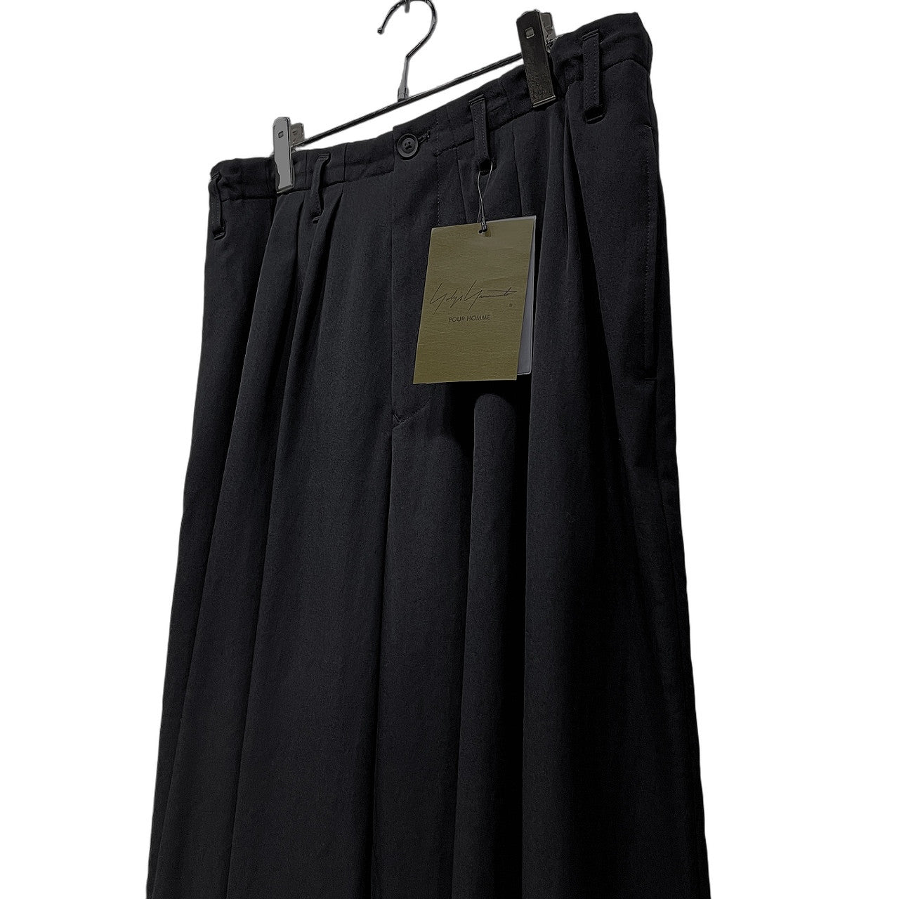 Yohji Yamamoto Pour Homme 25AW WOOL GABARDINE THIN BALLOON PANTS ウールギャバジンバルーンパンツ HL-P06-100 ボトムス 定番 定価82,500円 ヨウジヤマモトプールオム メンズ