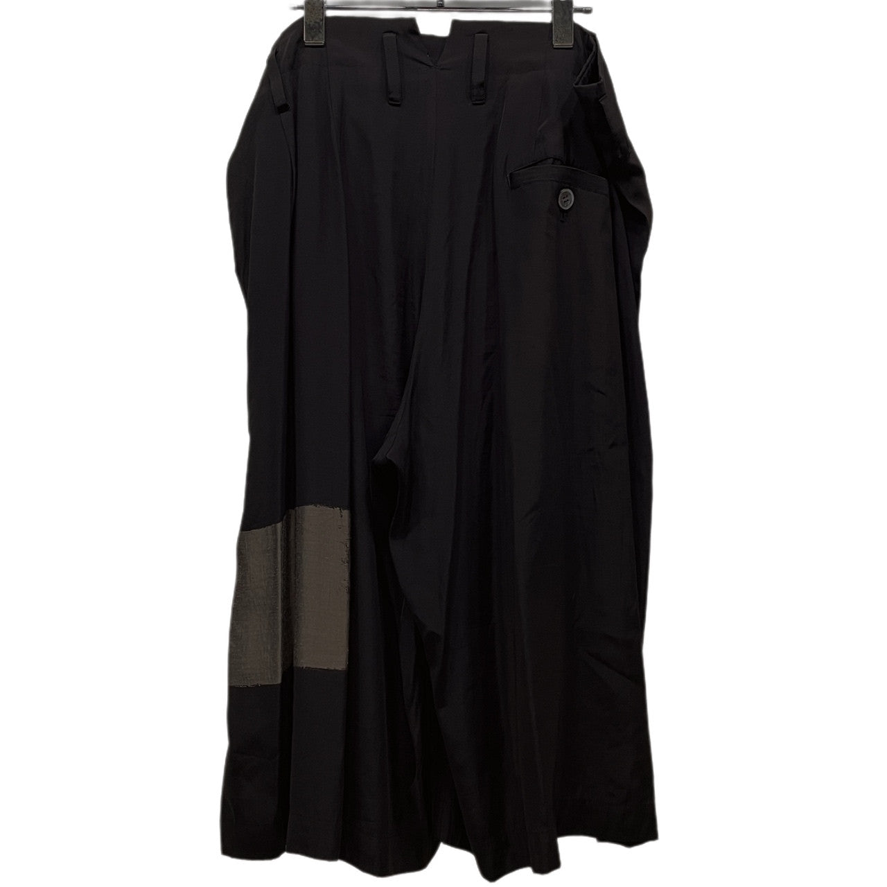 Y's 脱色加工ワイドクロップドパンツ ボトムス ブリーチ加工 Yohji Yamamoto Femme ワイズ ヨウジヤマモト レディース メンズ ユニセックス