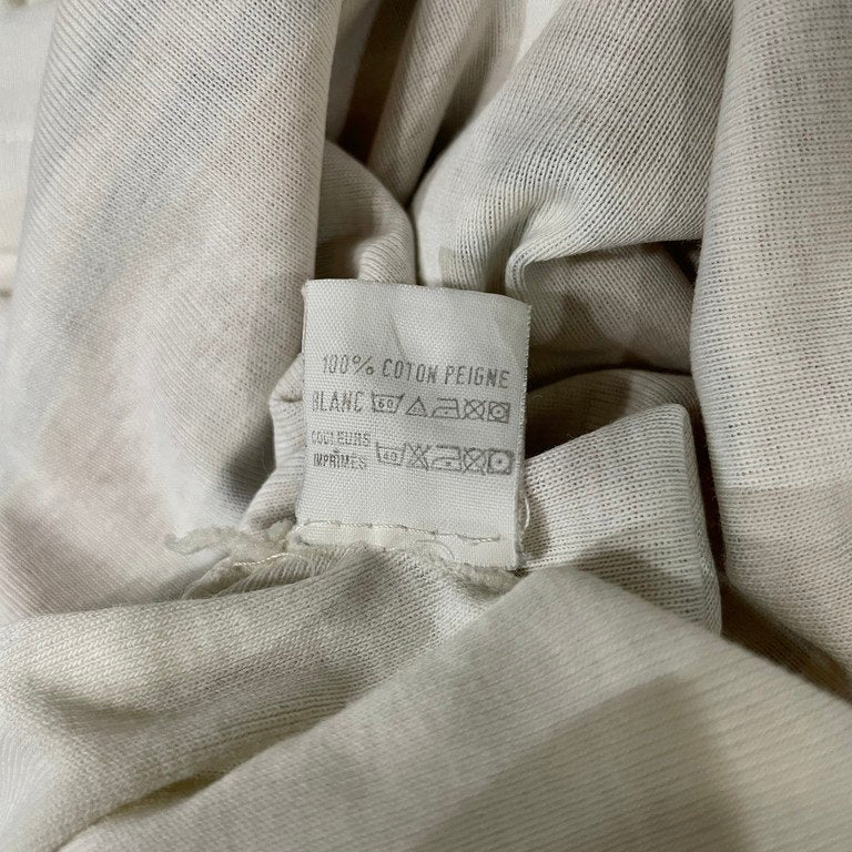 Maison Martin Margiela 0 10 転写ボーダープリントクルーネックTシャツ カットソー Tee T-shirt Archive 90s 00s 本人期 Artisanal アーティザナル トップス メゾンマルタンマルジェラ メンズ