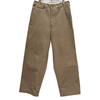 AURALEE 20AW WASHED FINX CHINO WIDE PANTS フィンクスコットンチノクロスワイドパンツ スラックス トラウザーズ A20AP01CN 定価36,300円 オーラリー メンズ