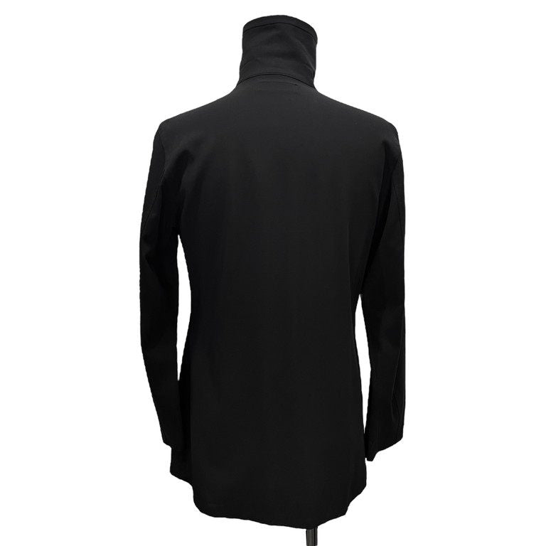 YASUSHI DOI ウールギャバジンジップアップハイネックロングジャケット Archive 90s 忍者 ニンジャ NINJA ブルゾン コート アウター ヤスシドイ メンズ レディース ユニセックス