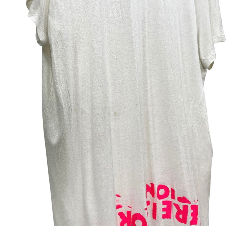 Maison Martin Margiela 09SS レーヨン天竺オーバーサイズエイズTシャツ AIDS Tee T-shirt Archive メゾンマルタンマルジェラ メンズ レディース ユニセックス