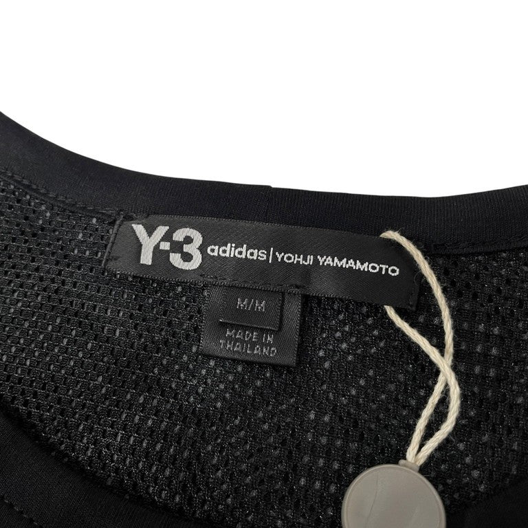 Y-3 17SS M 3D L/S コットン天竺セーラーデティールカットソー タグ付 ショルダーパッチ トップス ワイスリー レディース