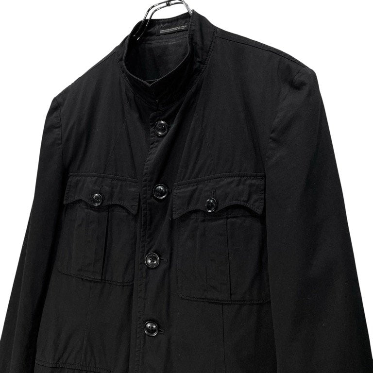 Yohji Yamamoto Pour Homme 11SS コットンギャバジン4ポケットミリタリージャケット ブルゾン アウター Archive HO-J76-053 ヨウジヤマモトプールオム メンズ
