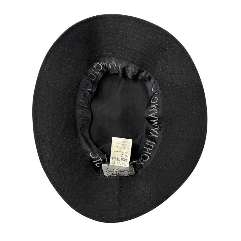 Yohji Yamamoto Pour Homme 18SS ウールギャバジンシェフクロッシェハット 帽子 キャップ 小物 ヨウジヤマモトプールオム メンズ
