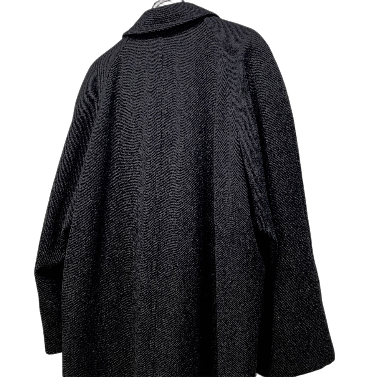 COMME des GARCONS HOMME ウールツイードステンカラーロングコート ジャケット ブルゾン アウター Archive 80s 90s コムデギャルソンオム メンズ