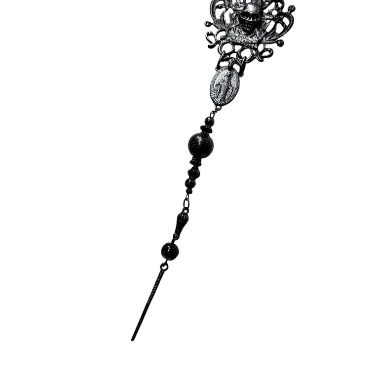 Jean Paul GAULTIER スカルマリアチェーンネックレス 一点物 激レア 希少 Archive 90s 00s JPG 未使用 ペンダント アクセサリー ジャンポールゴルチエ メンズ レディース ユニセックス