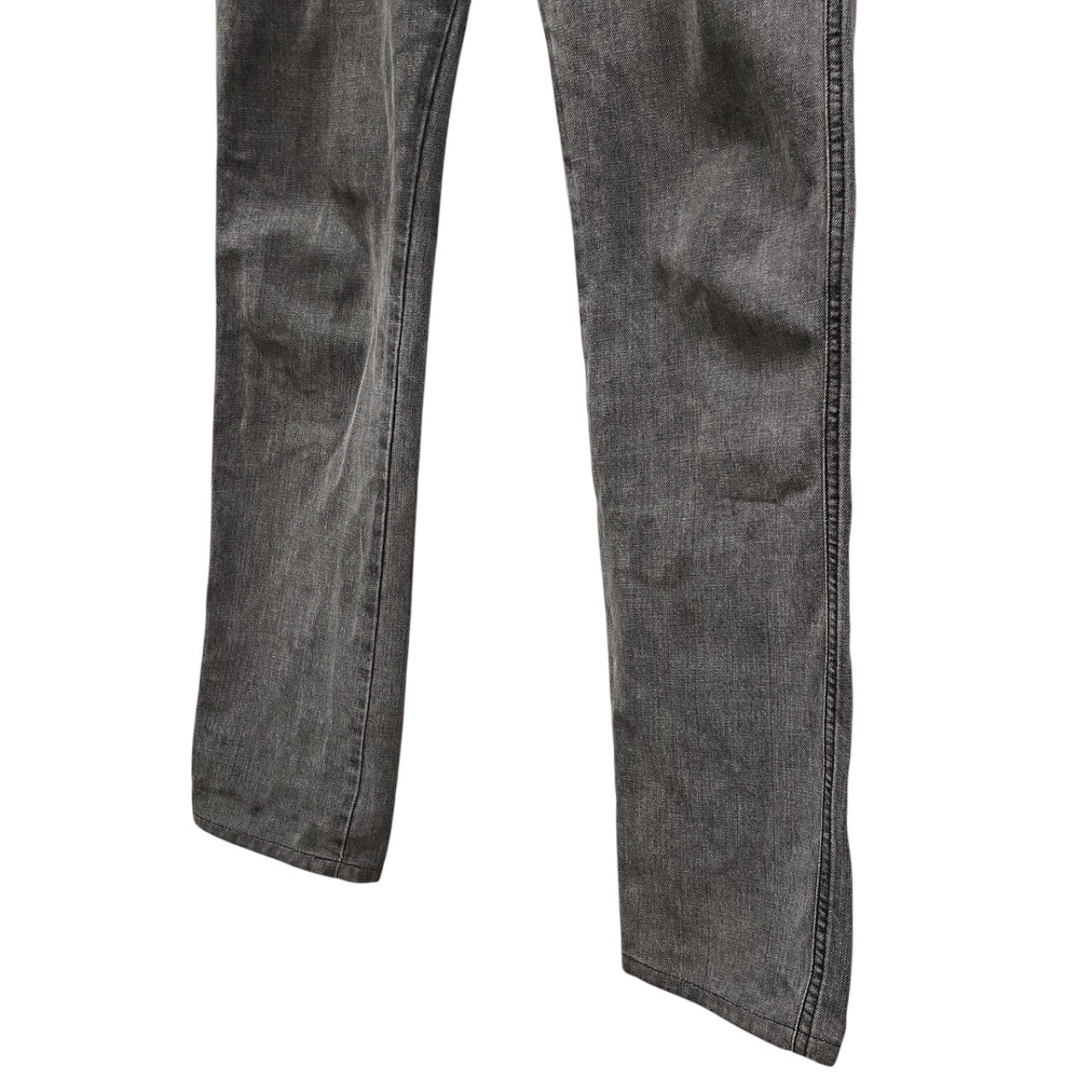 Maison Martin Margiela 10 07SS ブラックデニムボタンフライギミックジーンズ パンツ ボトムス Archive 本人期 メゾンマルタンマルジェラ メンズ