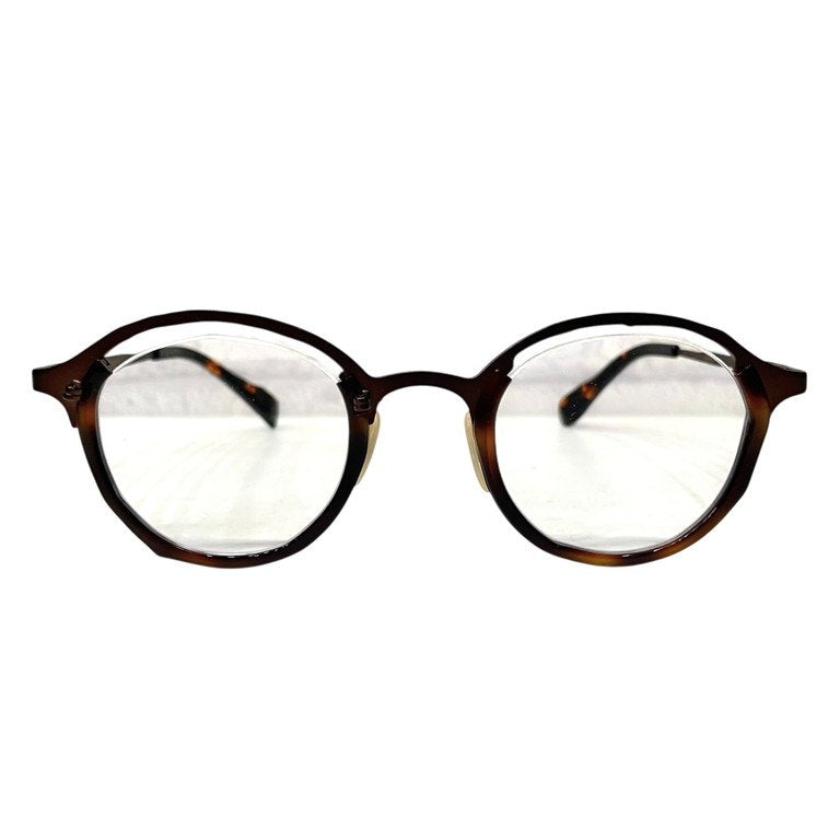 MASAHIROMARUYAMA 2020 Collection monocle MM-0055 Havana Brown チタンフレームパントシェイプメガネ ボストン アイウェア 眼鏡 定価77,000円 マサヒロマルヤマ メンズ レディース ユニセックス