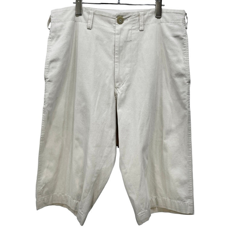 Y's for men ライトキャンバスシンチバックハーフパンツ ボトムス ショート ショーツ Archive 90s Yohji Yamamoto Pour Homme ヨウジヤマモトプールオム ワイズフォーメン メンズ