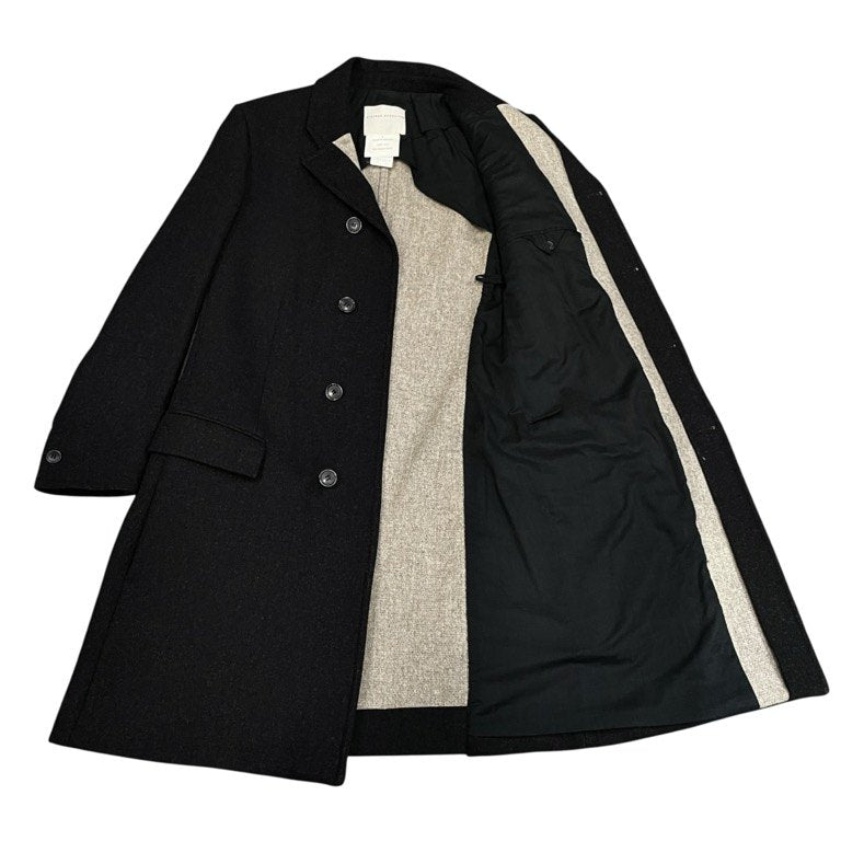 STEPHAN SCHNEIDER ウールダブルフェイスロングコート チェスター ジャケット ブルゾン アウター ステファンシュナイダー メンズ