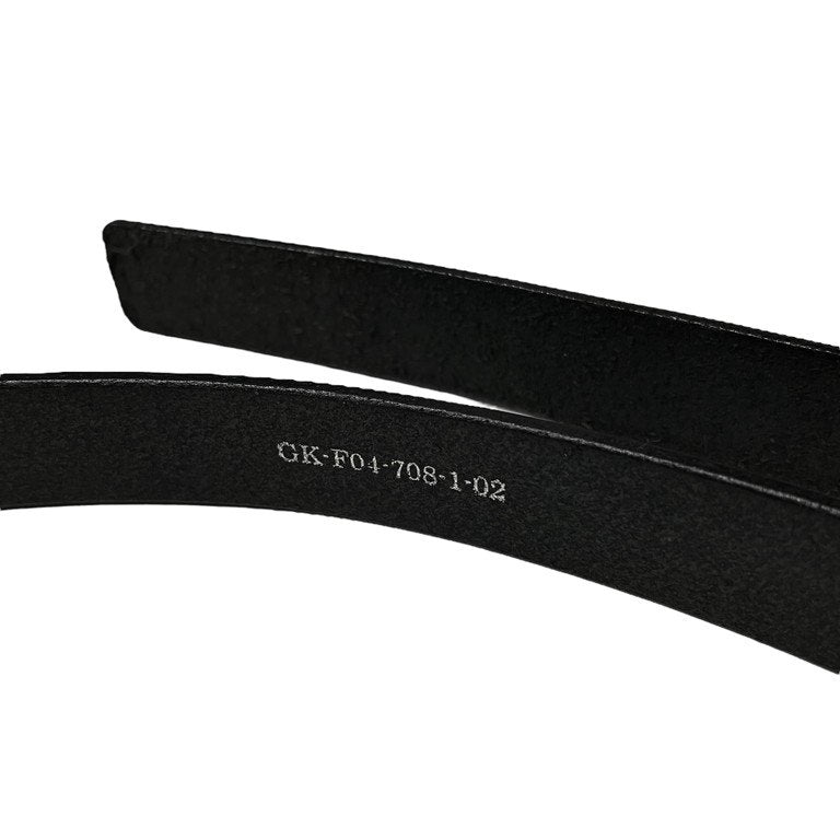 Ground Y メタルバックルフリーサイズロングレザーベルト 小物 Yohji Yamamoto グラウンドワイ ヨウジヤマモト メンズ レディース ユニセックス