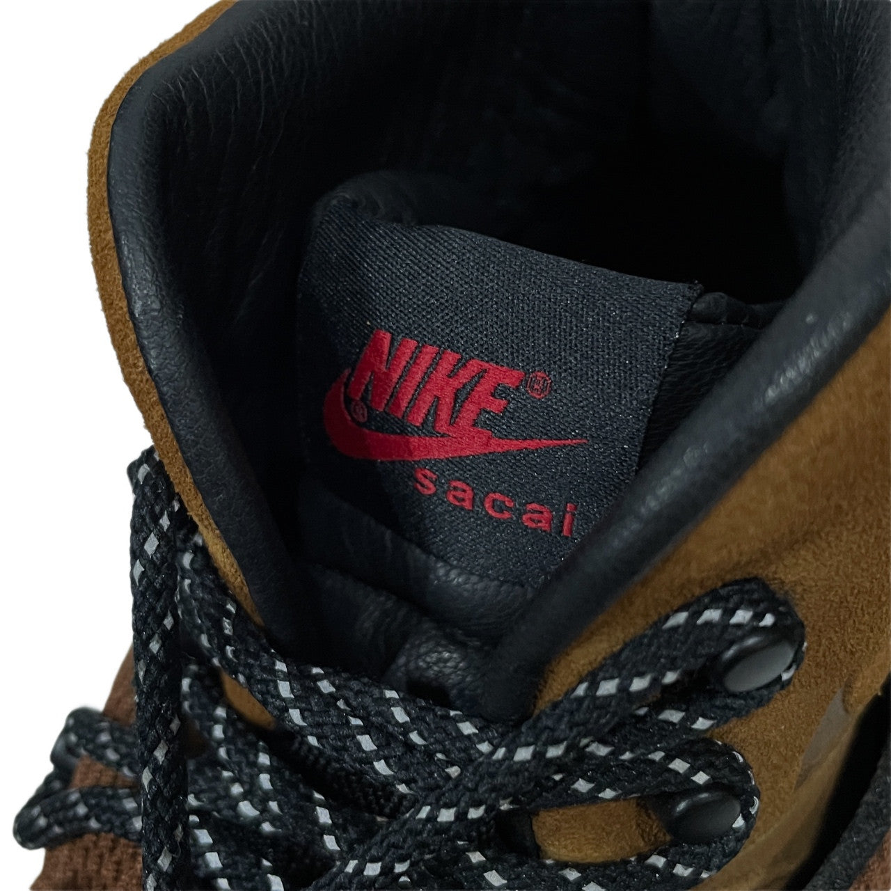 sacai × NIKE Magmascape Pecan マグマスケープ ピーカン ボリュームソールレースアップハイカットスニーカー シューズ ブーツ 27cm FN0563-200 靴 クツ サカイ ナイキ メンズ