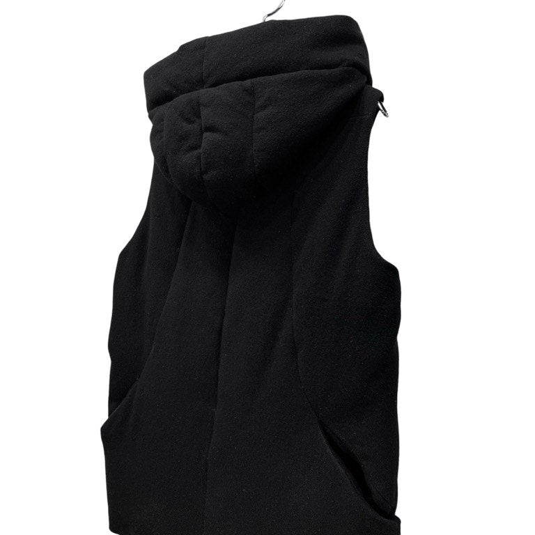 The Viridi-anne 16AW ウールフランネルハイネックスナップボタンダウンベスト ノースリーブ ジャケット ブルゾン コート アウター ヴィリジアン メンズ