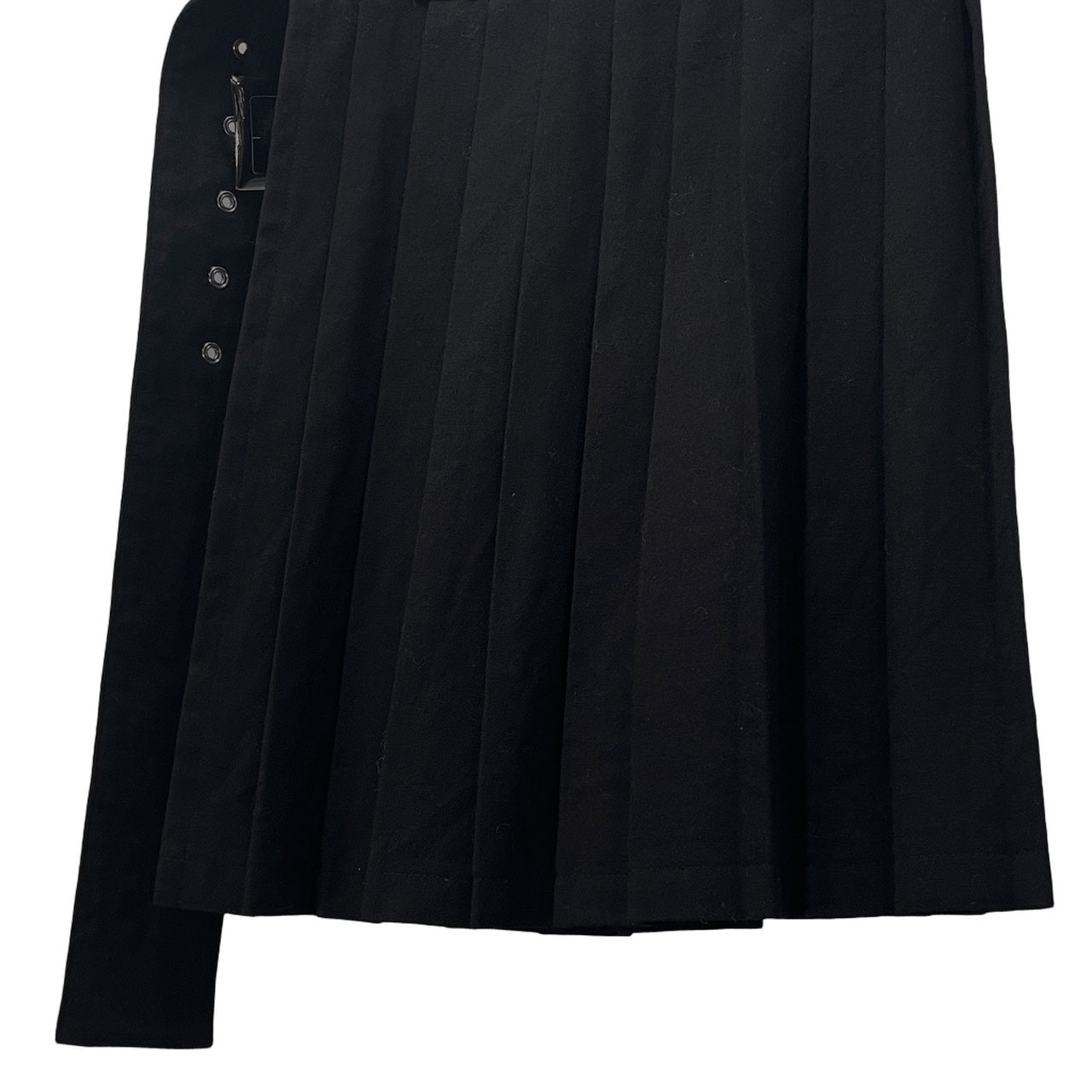LIMI feu ウールプリーツアシンメトリー巻きスカート ボトムス パンツ レイヤード Yohji Yamamoto リミフゥ ヨウジヤマモト レディース