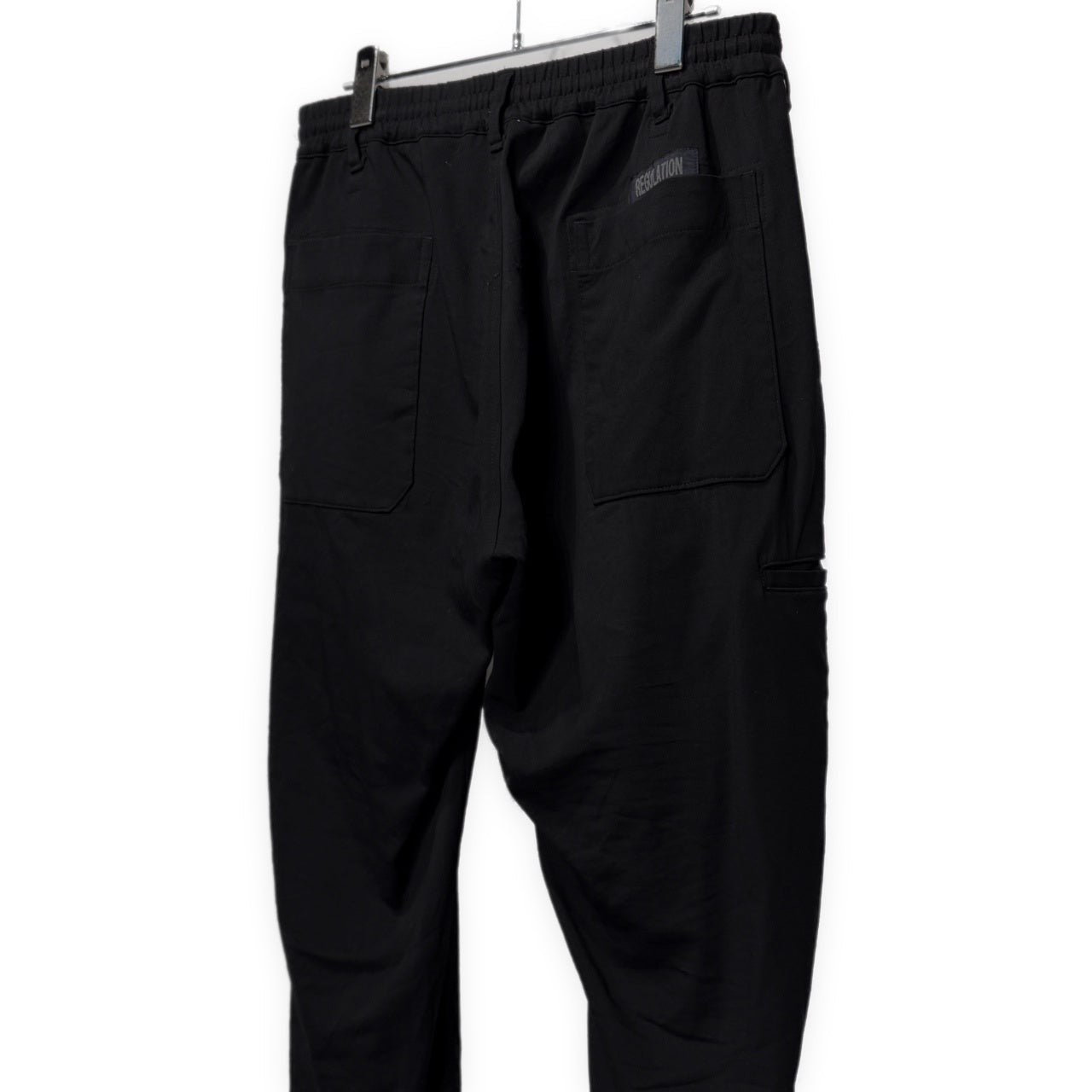 REGULATION Yohji Yamamoto MEN 21AW ウールトロピカルストレッチ裾ゴムイージーパンツ ボトムス Pour Homme レギュレーション ヨウジヤマモト メンズ
