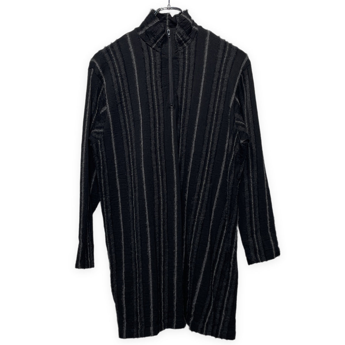 Y's for men ストライプハーフジッププルオーバーニットトップス Archive ハイネック セーター Yohji Yamamoto Pour Homme ヨウジヤマモトプールオム ワイズフォーメン メンズ