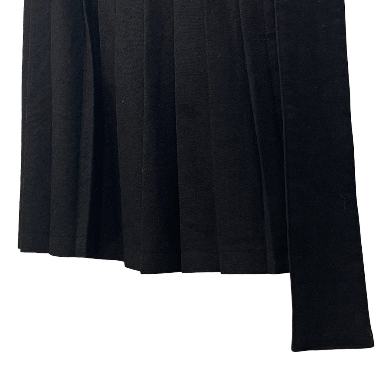 LIMI feu ウールプリーツアシンメトリー巻きスカート ボトムス パンツ レイヤード Yohji Yamamoto リミフゥ ヨウジヤマモト レディース