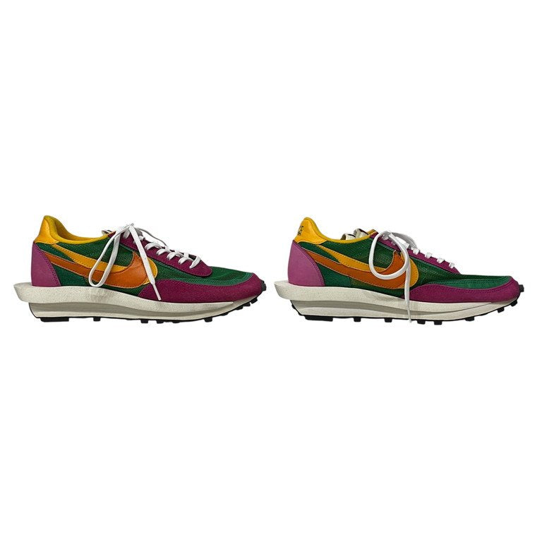 NIKE × sacai LD WAFFLE PINE GREEN / CLAY ORENGE-DEL SOL BV0073-301 ドッキングメッシュローカットスニーカー シューズ 靴 クツ 27cm ナイキ サカイ メンズ