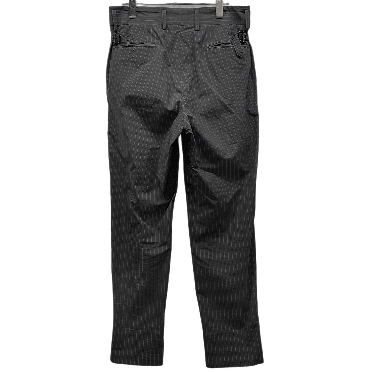 RAINMAKER KYOTO 16SS STRIPE 2-TUCK TROUSERS コットンストライプ2タックパンツ ボトムス レインメーカー メンズ