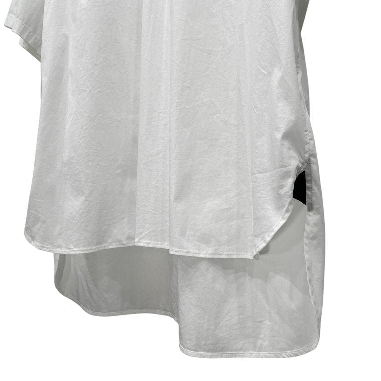 Y-3 20SS M SWM WOVEN POLO ブロード切替プルオーバーツートーンジップシャツ 半袖 トップス ブラウス Yohji Yamamoto adidas ヨウジヤマモト アディダス ワイスリー メンズ レディース ユニセックス