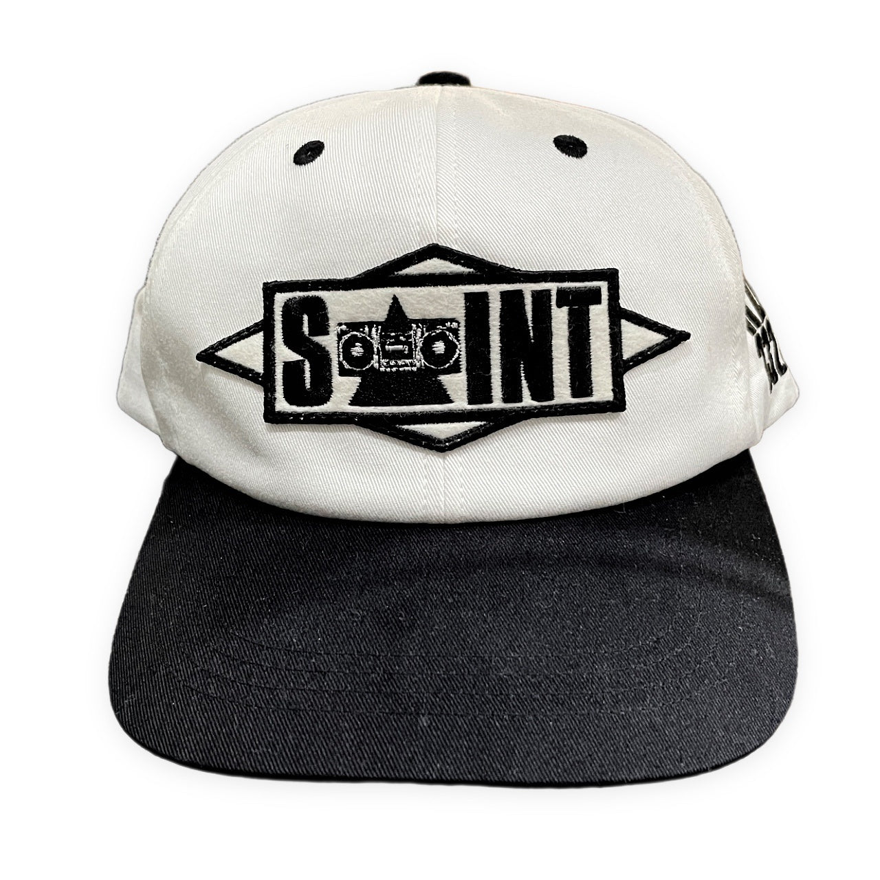 SAINT MICHAEL 25AW KLF CAP 刺繍キャップ 帽子 SM-HR1-0000-C12 定価28,600円 セントマイケル メンズ