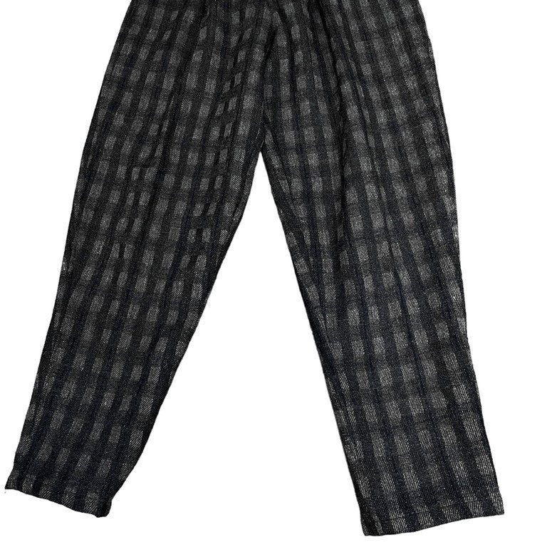 Y's YOHJI YAMAMOTO ウール チェックパンツ Y's ウールチェック