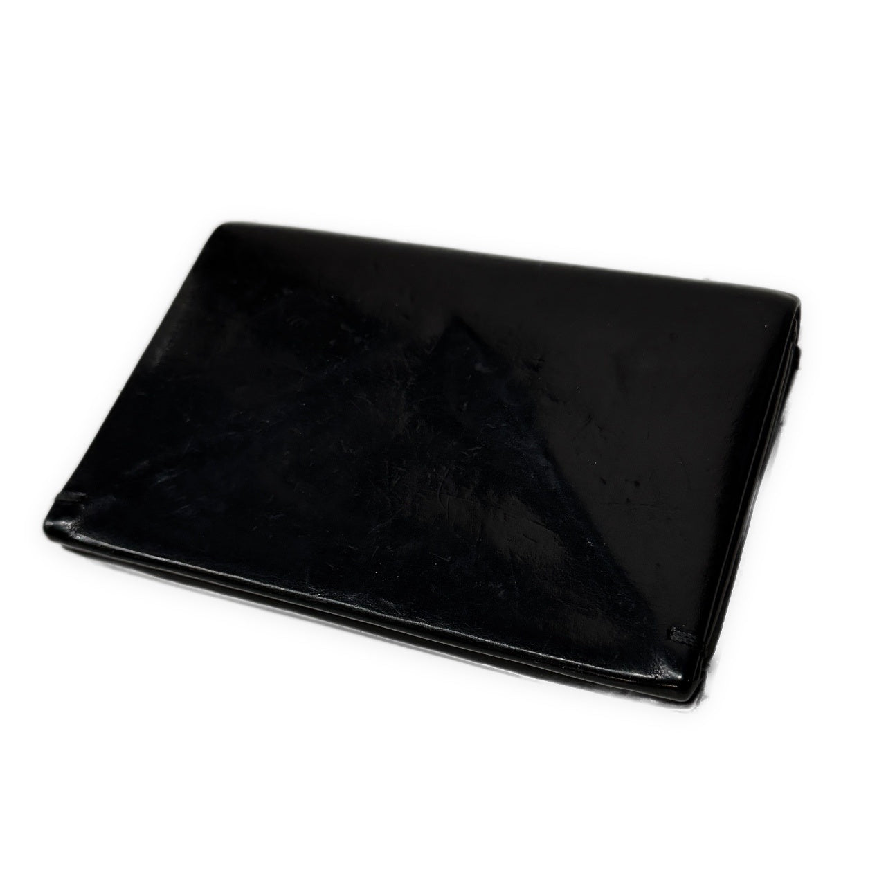 m.a+ W9ーV.A1.0 バケッタレザーシルバーステープルワンピースウォレット 二つ折り 財布 エムエークロス メンズ レディース ユニセックス