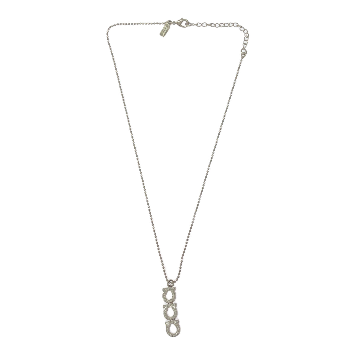 Salvatore Ferragamo Salvatore Ferragamo ガンチーニ3連 ネックレス