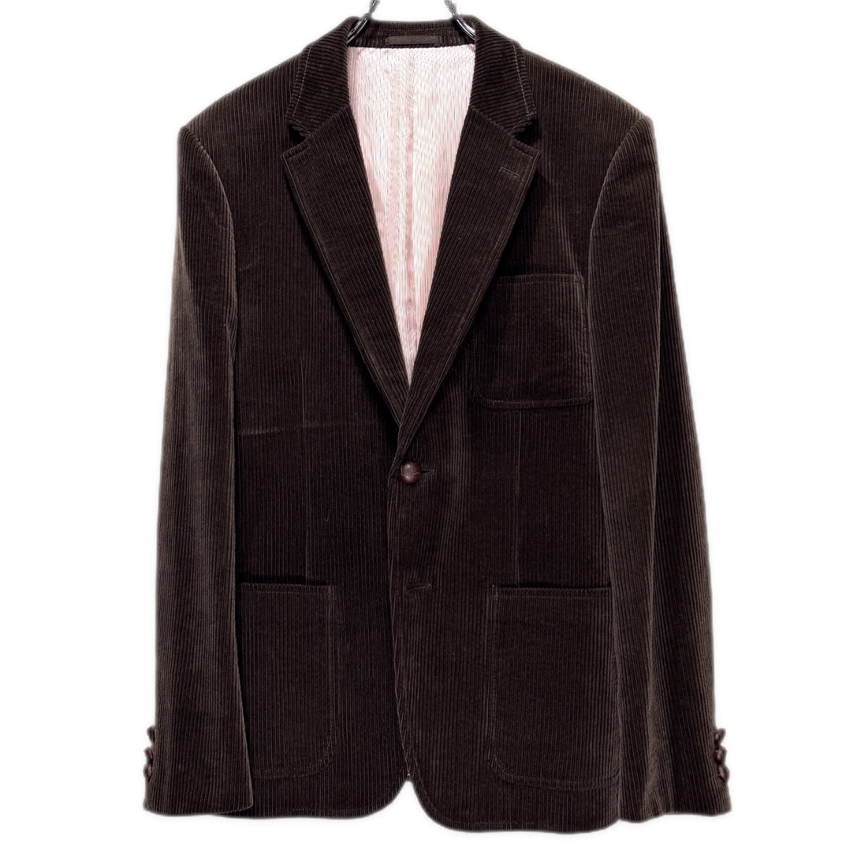 COMME des GARCONS HOMME 06AW 太畝コットンコーデュロイくるみボタンテーラードジャケット ブレザー ブルゾン コート アウター Archive コムデギャルソンオム メンズ