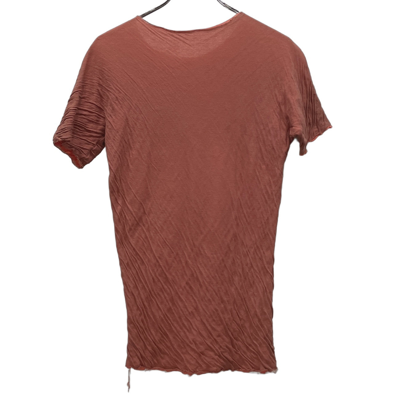 m.a+ ワンピースパターンクロスステッチダブルガーゼカットオフカットソー Tシャツ Tee T-shirt トップス 半袖 エムエークロス メンズ