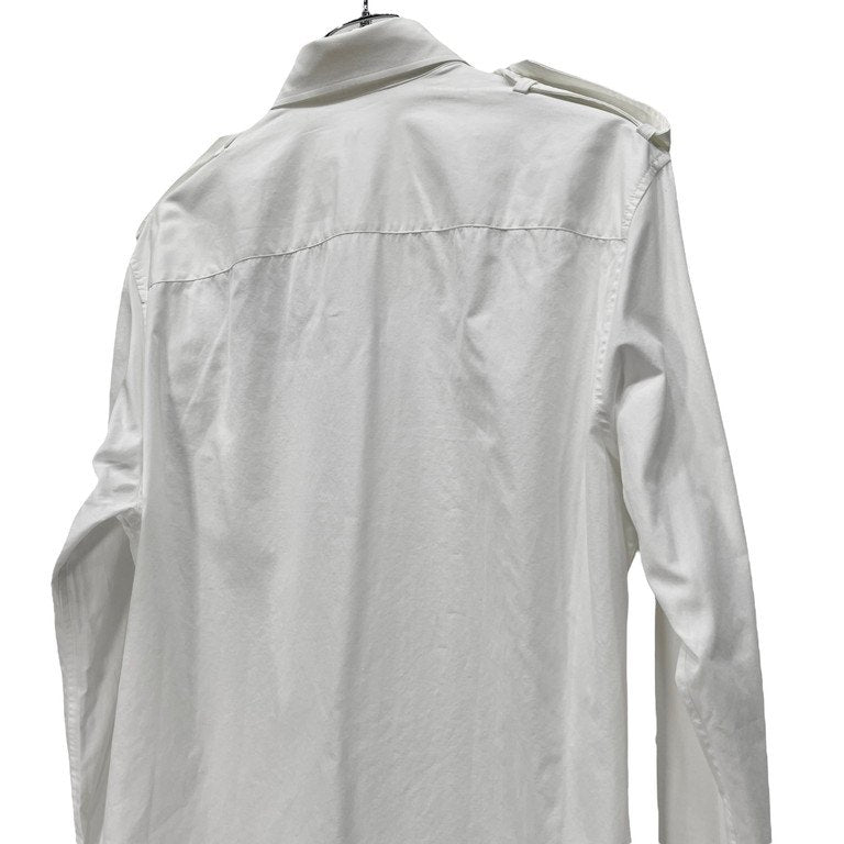 Y's for men コットンブロードスパイダープリントミリタリーシャツジャケット Archive エポレット ブラウス トップス アウター Yohji Yamamoto Pour Homme ヨウジヤマモトプールオム ワイズフォーメン メンズ