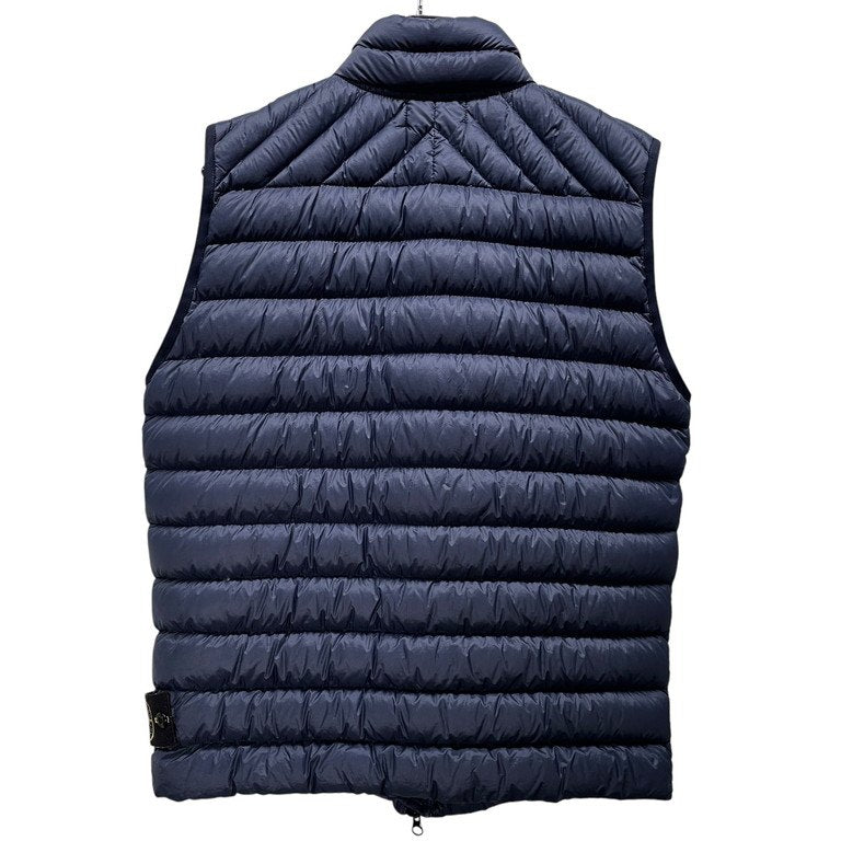 STONE ISLAND GARMENT DYED MICRO YARN DOWN VEST ナイロン製品染めスタンドカラーダウンベスト ノースリーブ ジャケット ブルゾン コート アウター 中綿 ストーンアイランド メンズ