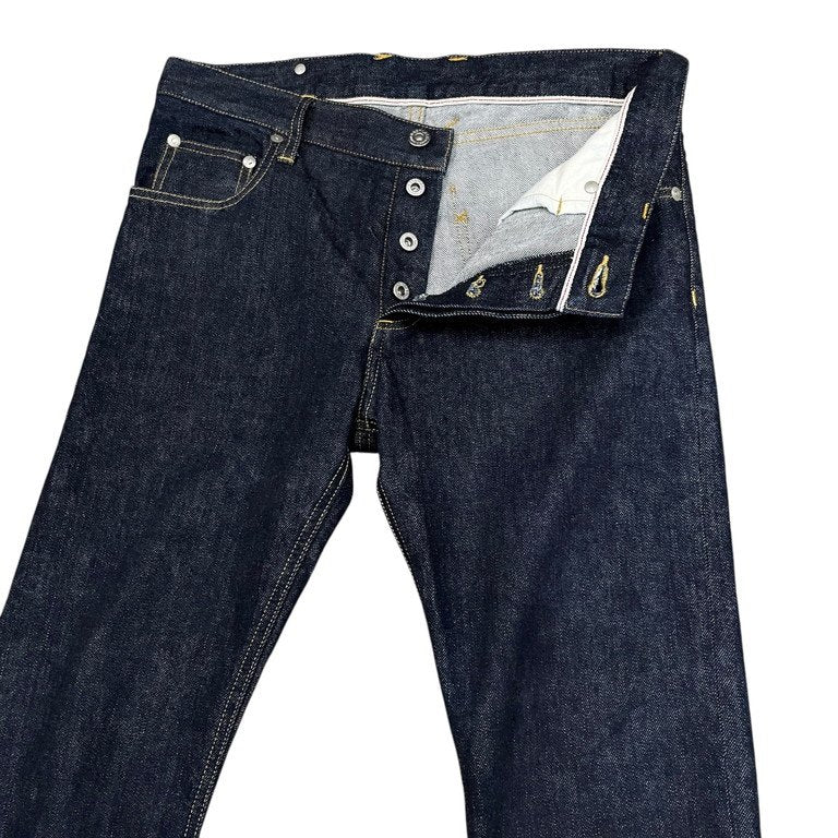 ISAMU KATAYAMA BACKLASH THE DENIM インディゴデニム裾ジップスリムパンツ ジーンズ スキニー D702-W イサムカタヤマ バックラッシュ メンズ