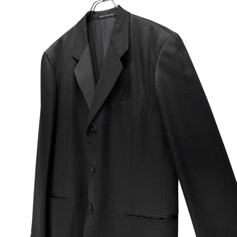 Yohji Yamamoto COSTUME D'HOMME ウールシルクギャバジン3Bテーラードジャケット ブレザー ブルゾン コート アウター ヨウジヤマモト コスチュームドオム メンズ
