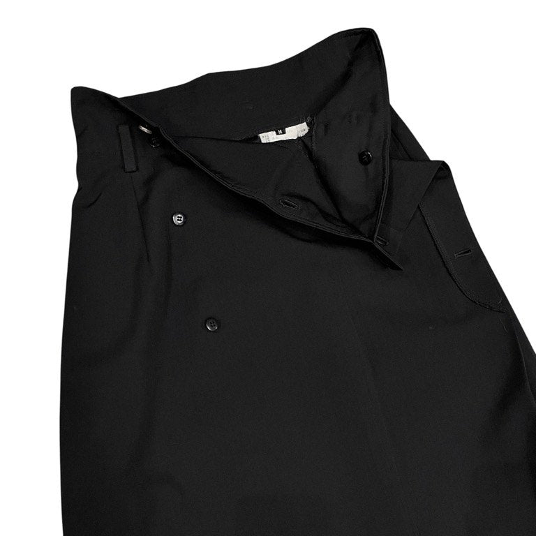 tricot COMME des GARCONS 88SS ウールギャバジンラップデザインアシンメトリーロングスカート Archive 80s ボトムス トリコ コムデギャルソン レディース