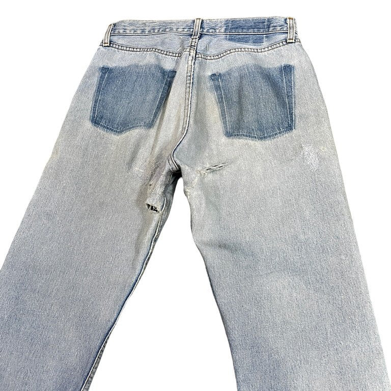 Maison Martin Margiela 0 10 ARTISANAL BIG ZIP DENIM PANTS アーティザナル ビッグジップデニムパンツ リメイク 再構築 ここのえ 本人期 初期 希少 Archive フランス製