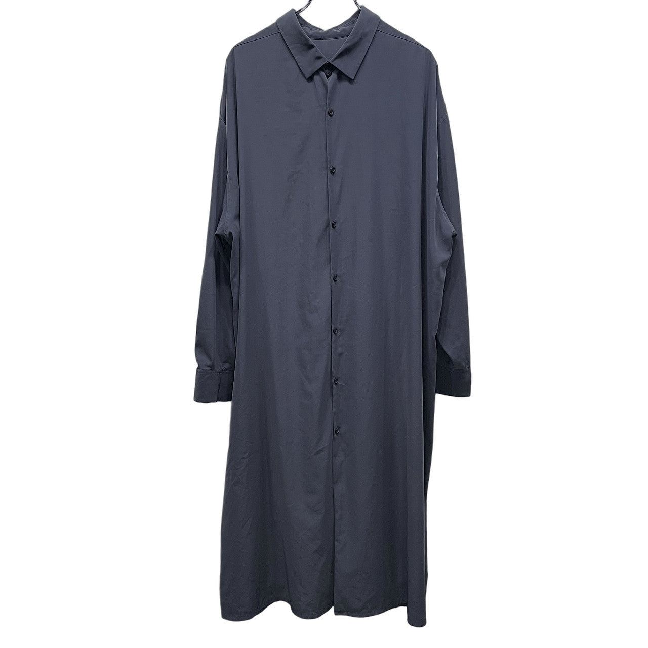 LAD MUSICIAN 20SS Back-Front Long Shirt ポリエステルデシンバックフロントロングシャツ ブラウス トップス アウター ラッドミュージシャン メンズ