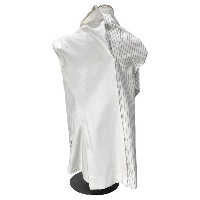 ANNE-VALERIE HASH Couture Dahlia Jacket 再構築ドッキングカットオフノースリーブクチュールダリアジャケット Archive 00s 未使用タグ付き VIA BUS STOP ブルゾン コート アウター アンヴァレリーアッシュ