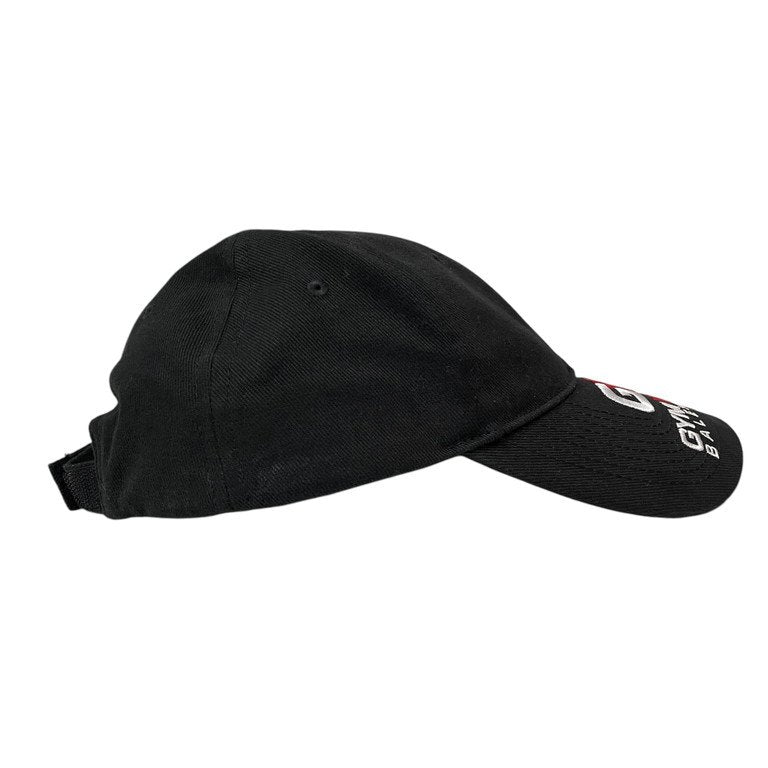 BALENCIAGA 20AW GYM WEAR LOGO CAP 3Dロゴ刺繍ジムウェアーキャップ 帽子 L 59cm バレンシアガ メンズ レディース ユニセックス