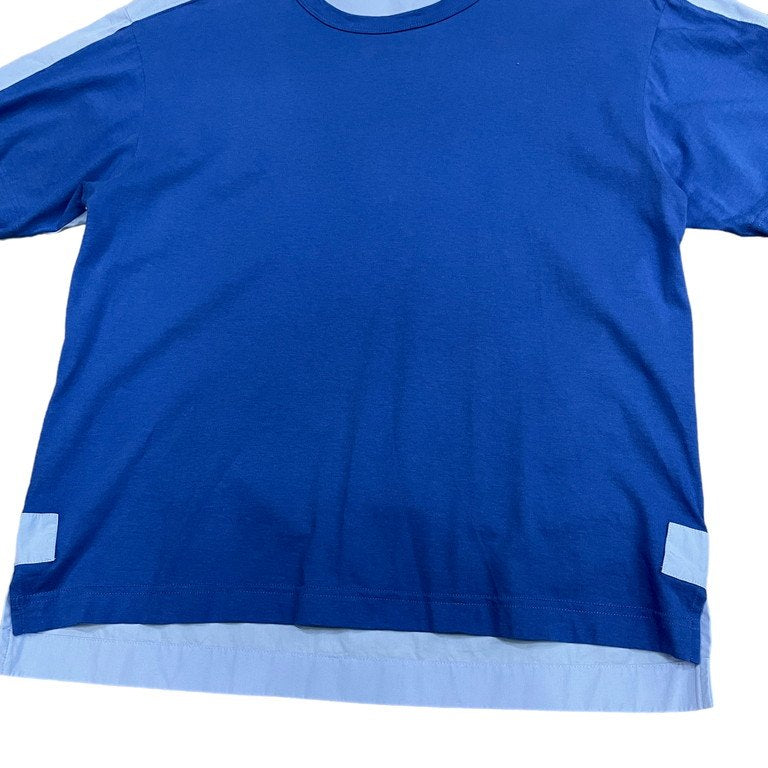 MARNI 18AW 天竺ブロードドッキングTシャツ カットソー 半袖 切替 Tee T-shirt