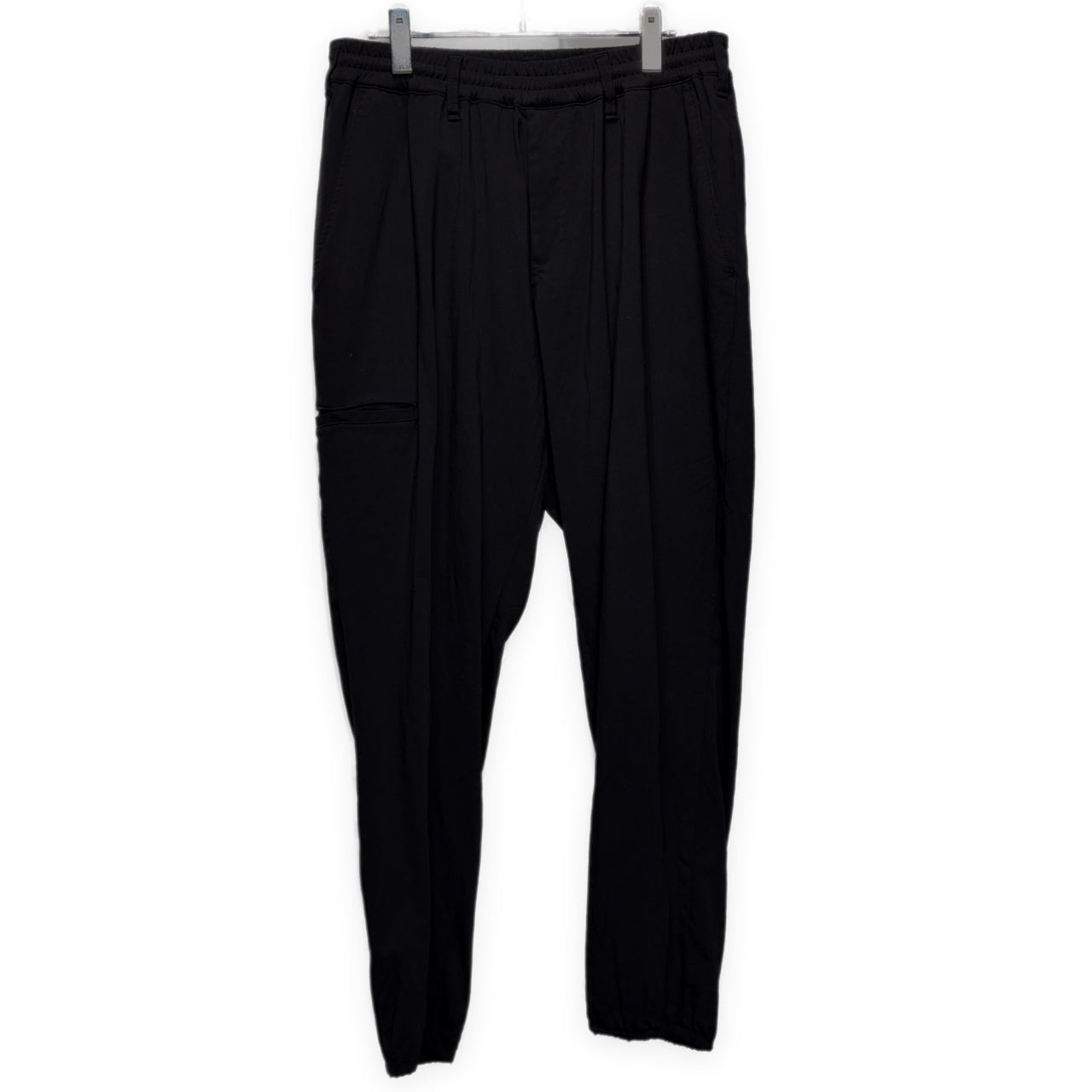REGULATION Yohji Yamamoto MEN 21AW ウールトロピカルストレッチ裾ゴムイージーパンツ ボトムス Pour Homme レギュレーション ヨウジヤマモト メンズ