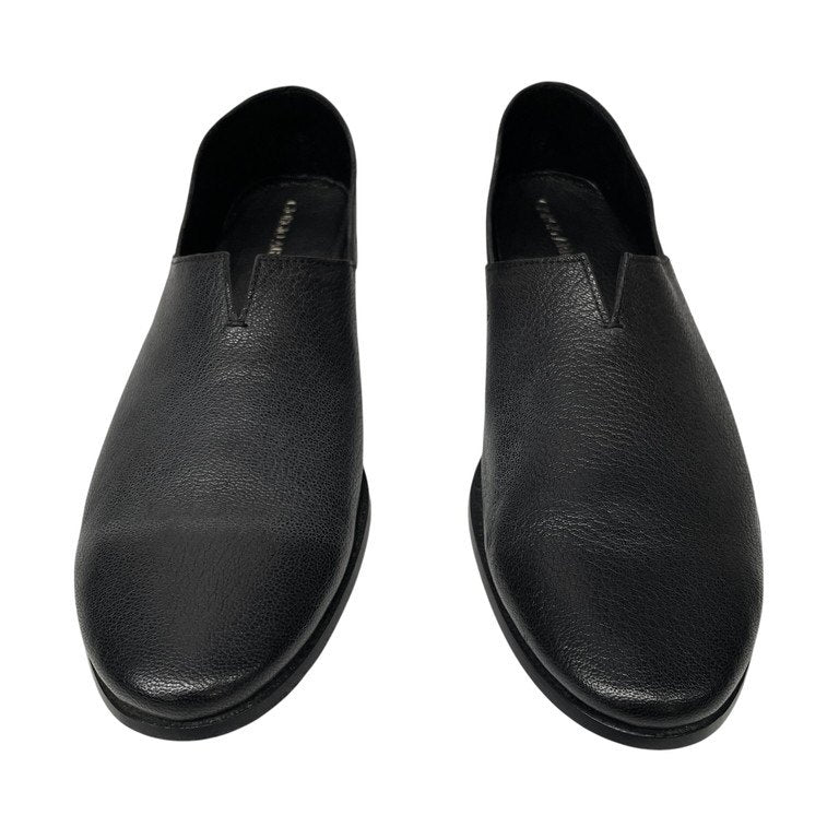 GIORGIO ARMANI グレインレザースリッポンシューズ ドライビング 短靴 ブーツ ローファー クツ ジョルジオアルマーニ メンズ