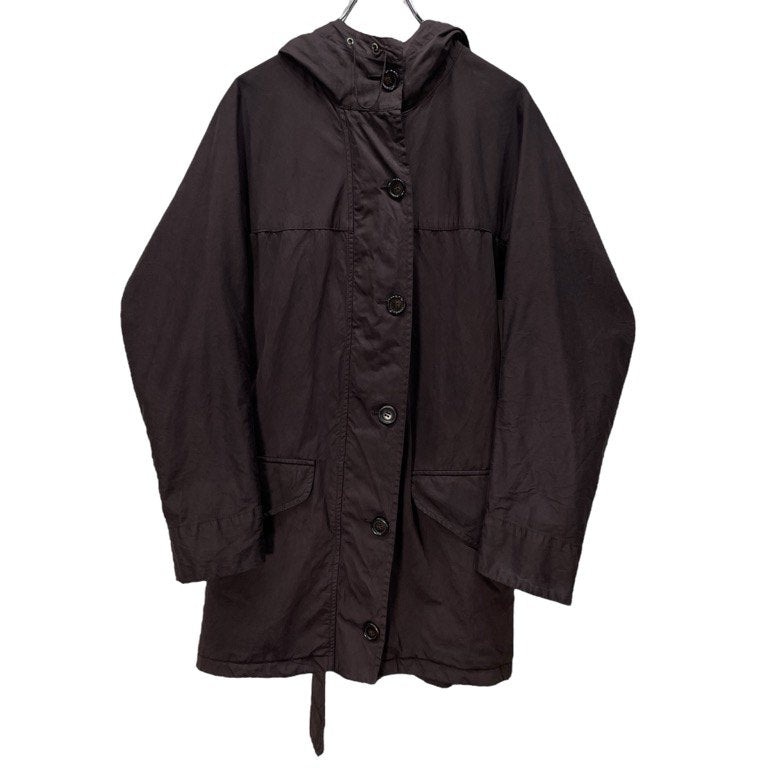 C.P. COMPANY コットンギャバジンプロダクトダイハイネックロングコート 製品染め Archive 90s 00s ジャケット ブルゾン アウター Massimo Osti シーピーカンパニー メンズ