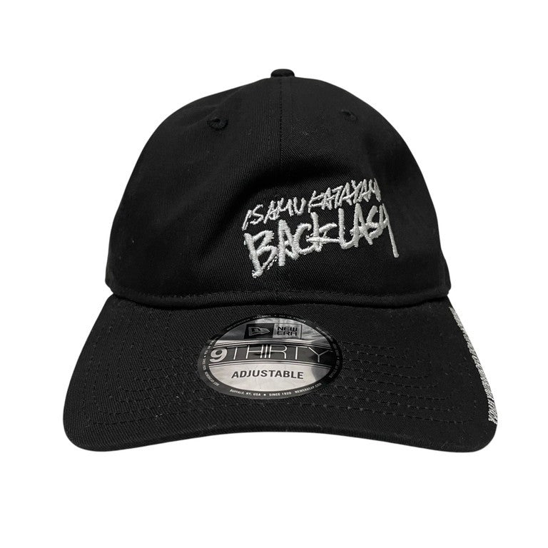 ISAMU KATAYAMA BACKLASH × YOHJI YAMAMOTO × NEW ERA 9THIRTYロゴ刺繡キャップ 帽子 ヘッドウェア イサムカタヤマバックラッシュ ヨウジヤマモトプールオム ニューエラ コラボ メンズ