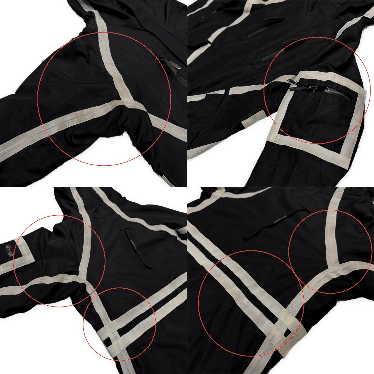 11 by Boris Bidjan Saberi シームテープサムホール付ハイネックマウンテンパーカー ジャケット ブルゾン コート アウター ボリスビジャンサベリ メンズ