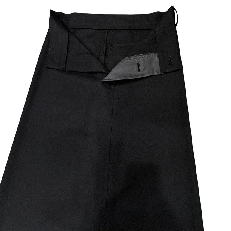 Y's ウールフラノワイドロングスカート ボトムス フランネル パンツ Yohji Yamamoto Femme ワイズ ヨウジヤマモトファム レディース